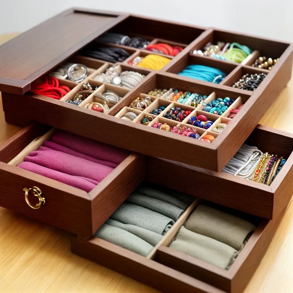 organizador joias papel kraft 2