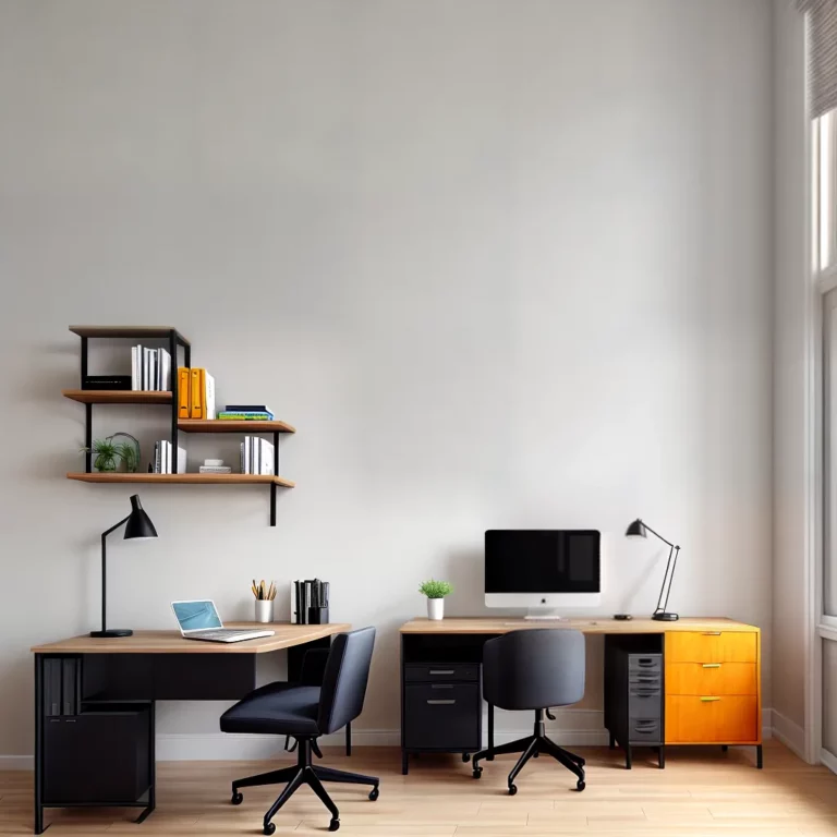 Revestimentos de parede para home office: produtividade e estilo