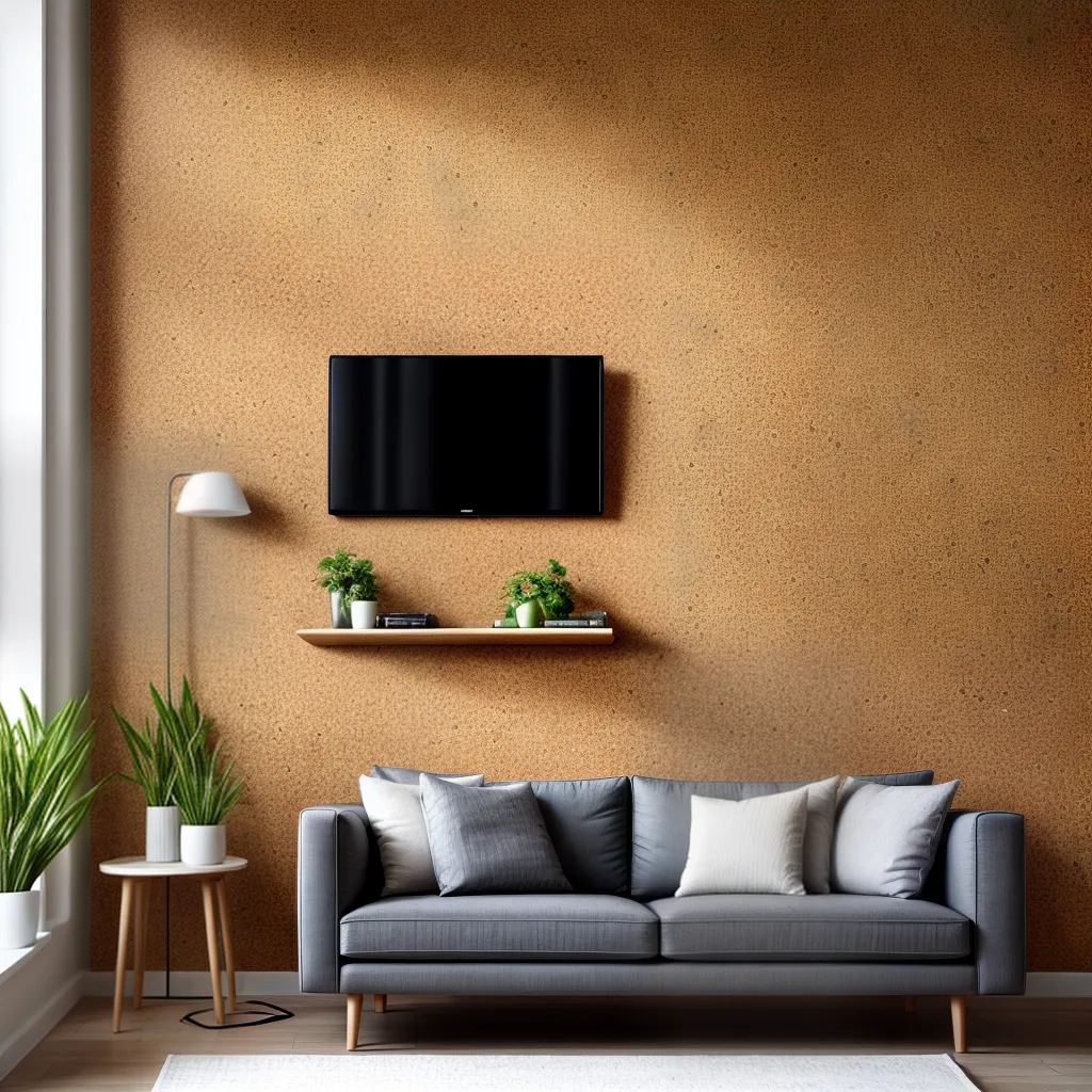 sala estar painel cortica aconchegante sala estar painel cortica aconchegante