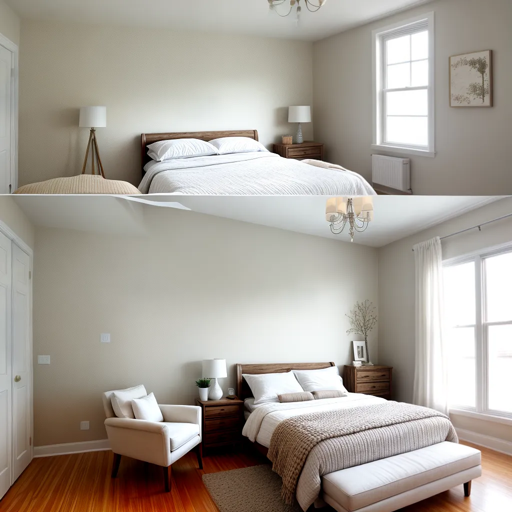 quarto acochoante parede
