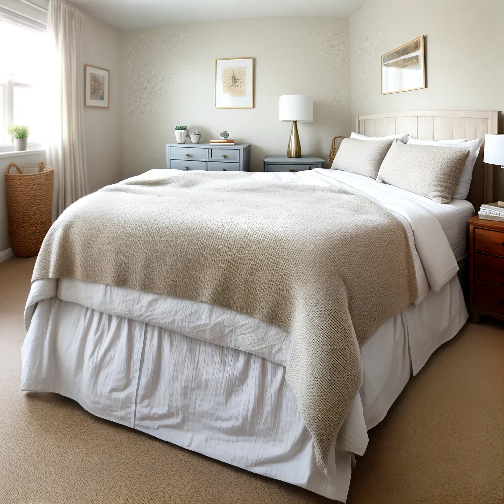 quarto romantico papel parede geometrico