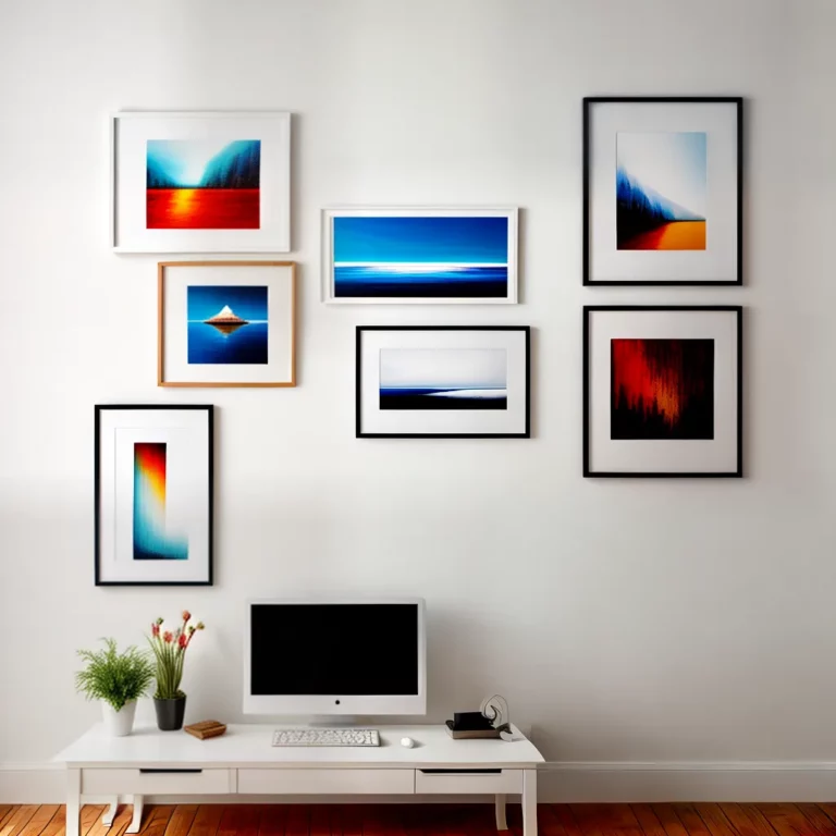Como utilizar revestimentos de parede para criar uma galeria de arte