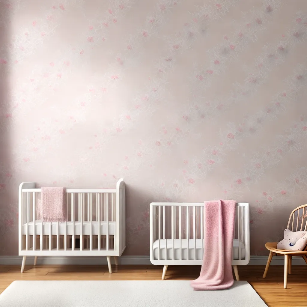 papel de parede infantil animais floral