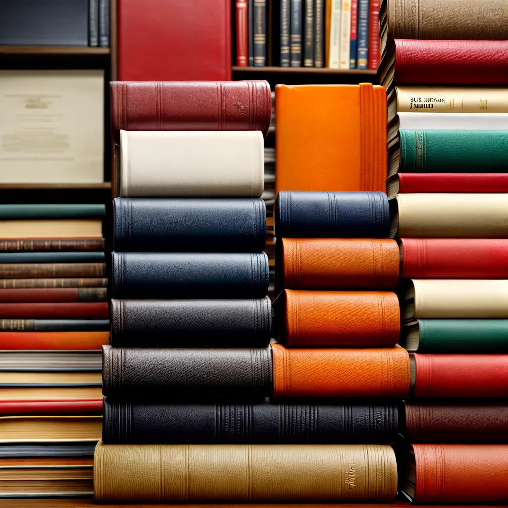 materiais encadernacao livros revistas