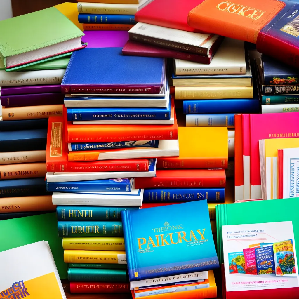 livros educativos coloridos papel impresso