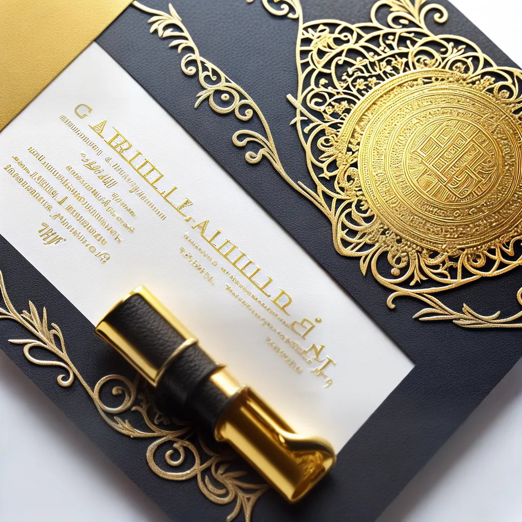 convite formatura typo ouro