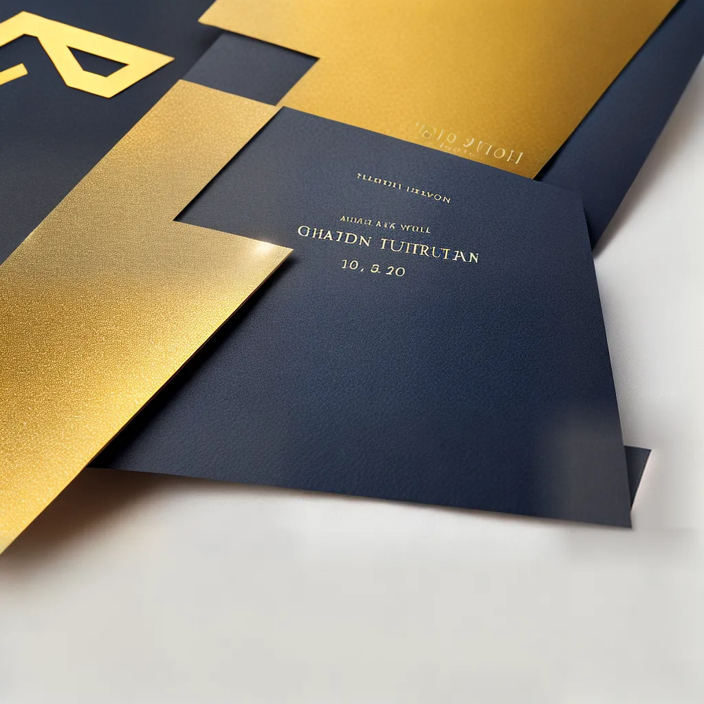 convite formatura typo ouro papel