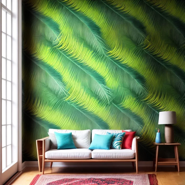Revestimentos de parede com estampas tropicais: exuberância e alegria