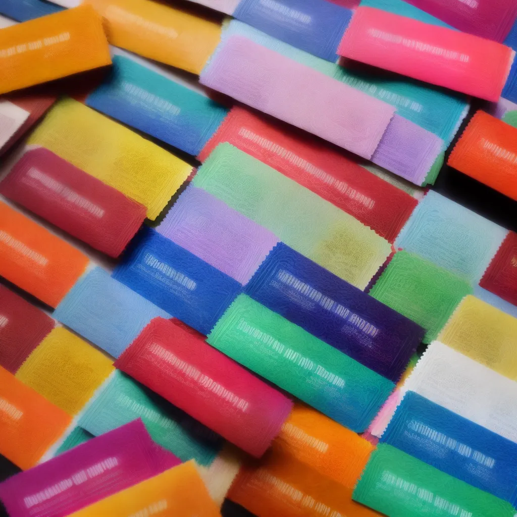ingressos coloridos design tipografia 1