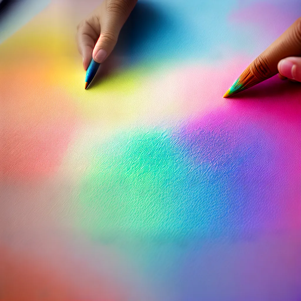 pintura pastel maos cores