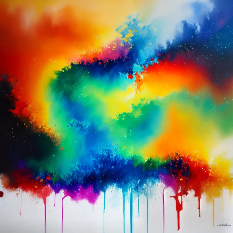 A arte da pintura em guache e a sua expressão vibrante