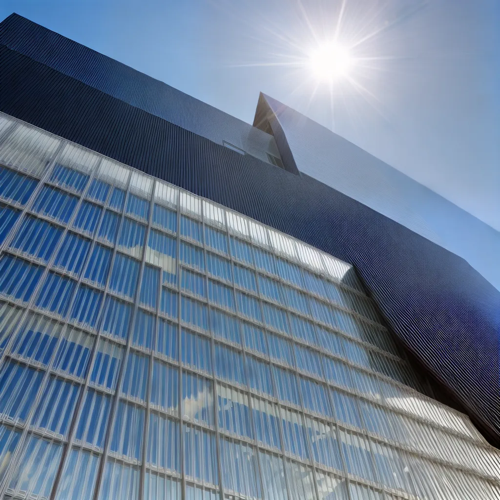 edificio moderno linhas inovacao arquitetura