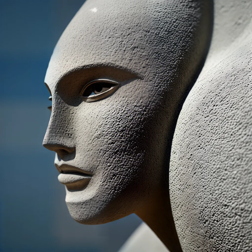 escultura cimento contemporanea