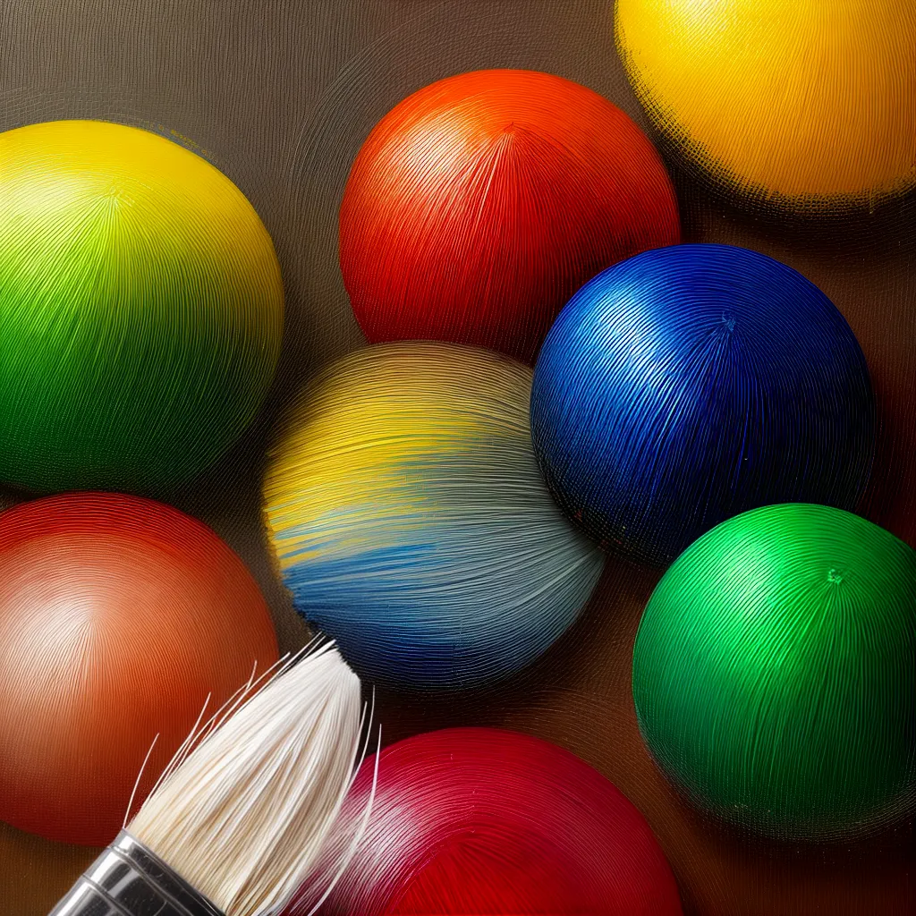 paleta pintor cores pincel arte