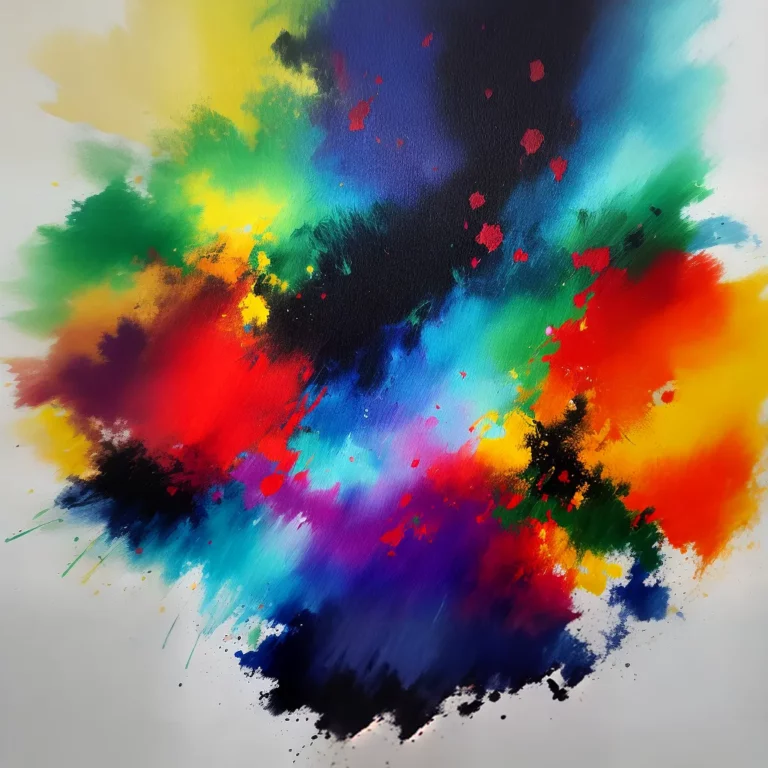 A arte da pintura em guache sobre papel e a sua expressão vibrante