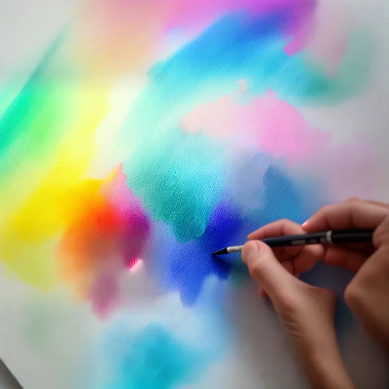 A arte da pintura em pastel sobre papel e a sua expressão suave