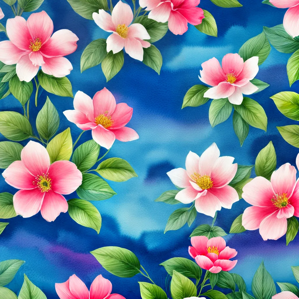 pintura aquarela floral seda elegante pintura aquarela floral seda elegante