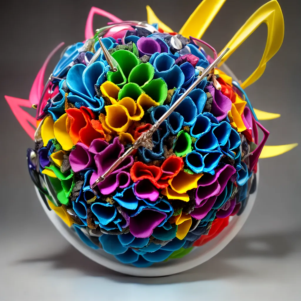 escultura plastica dinamica cores arte