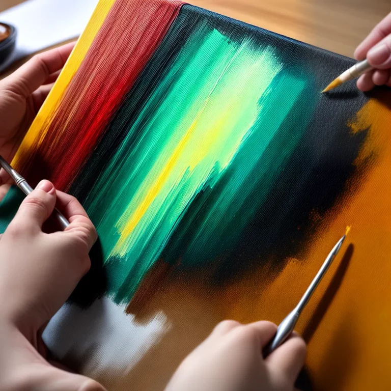 A arte da pintura em tinta óleo sobre papel e a sua expressão clássica