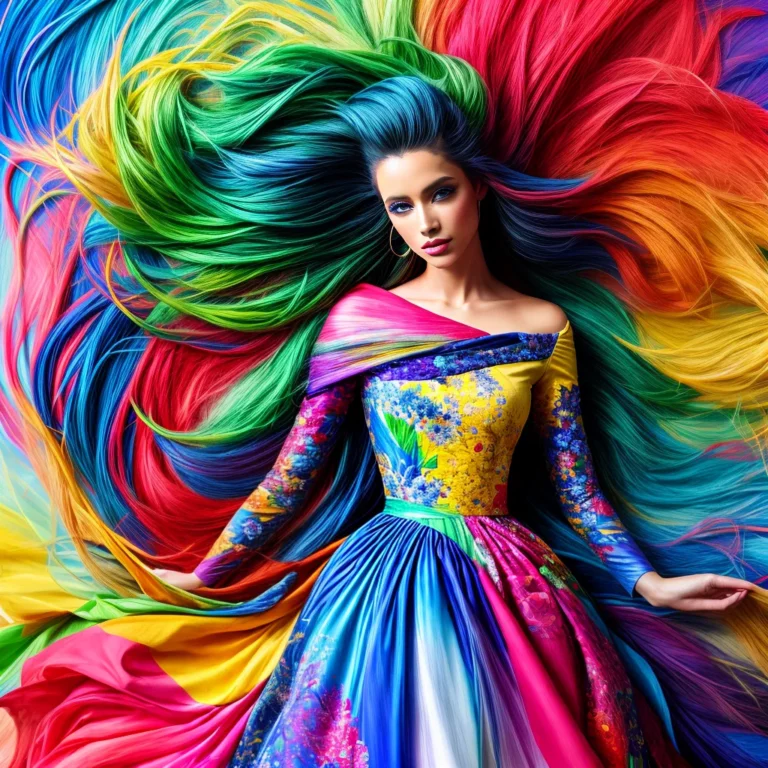 A arte da pintura em guache sobre tecido e a sua aplicação na moda