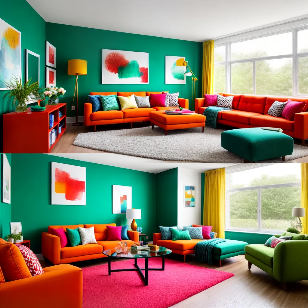 Tendências de cores na decoração