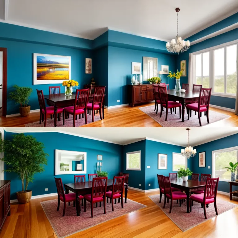 Cores na decoração de salas de jantar: como escolher