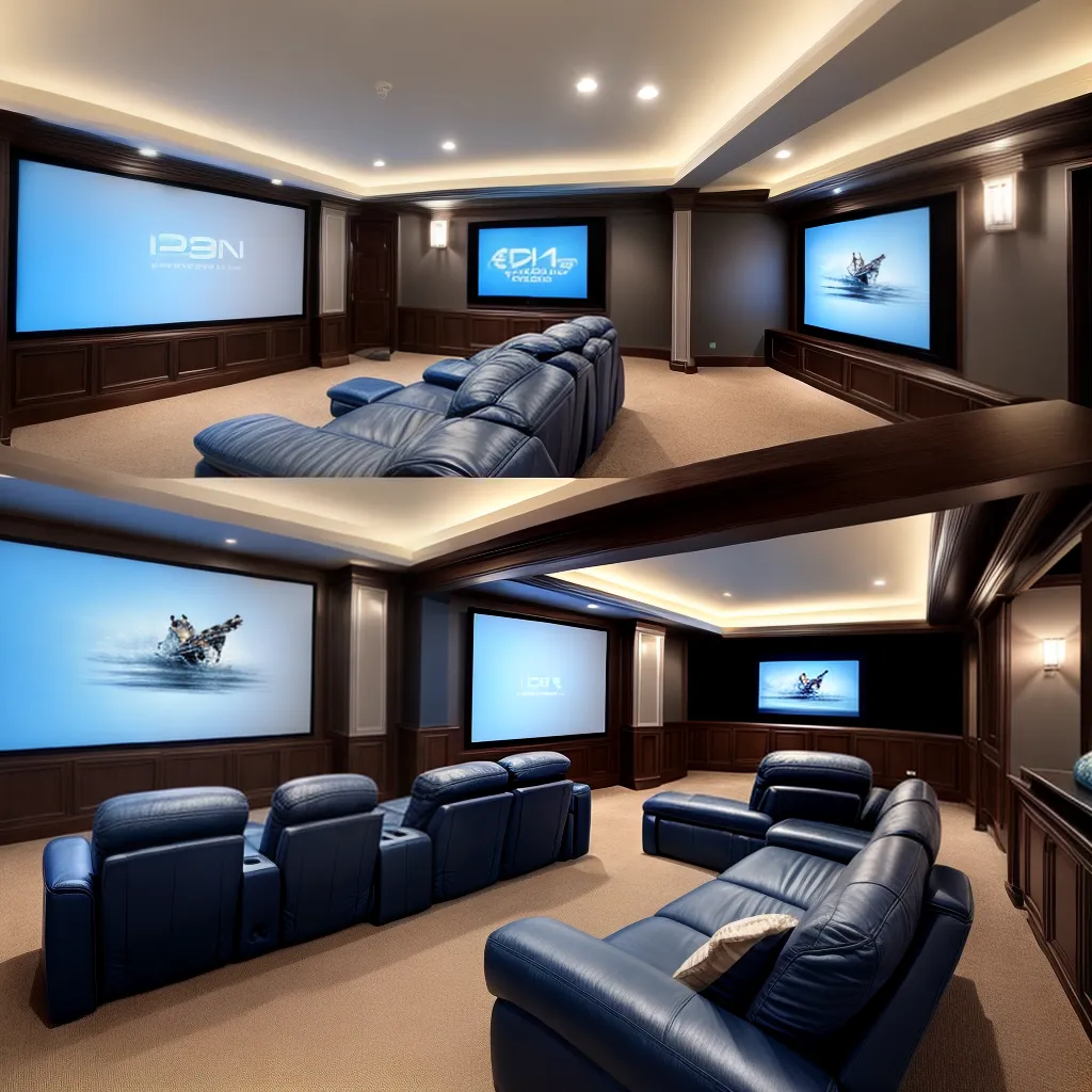 Cores na decoração de home theaters: como escolher