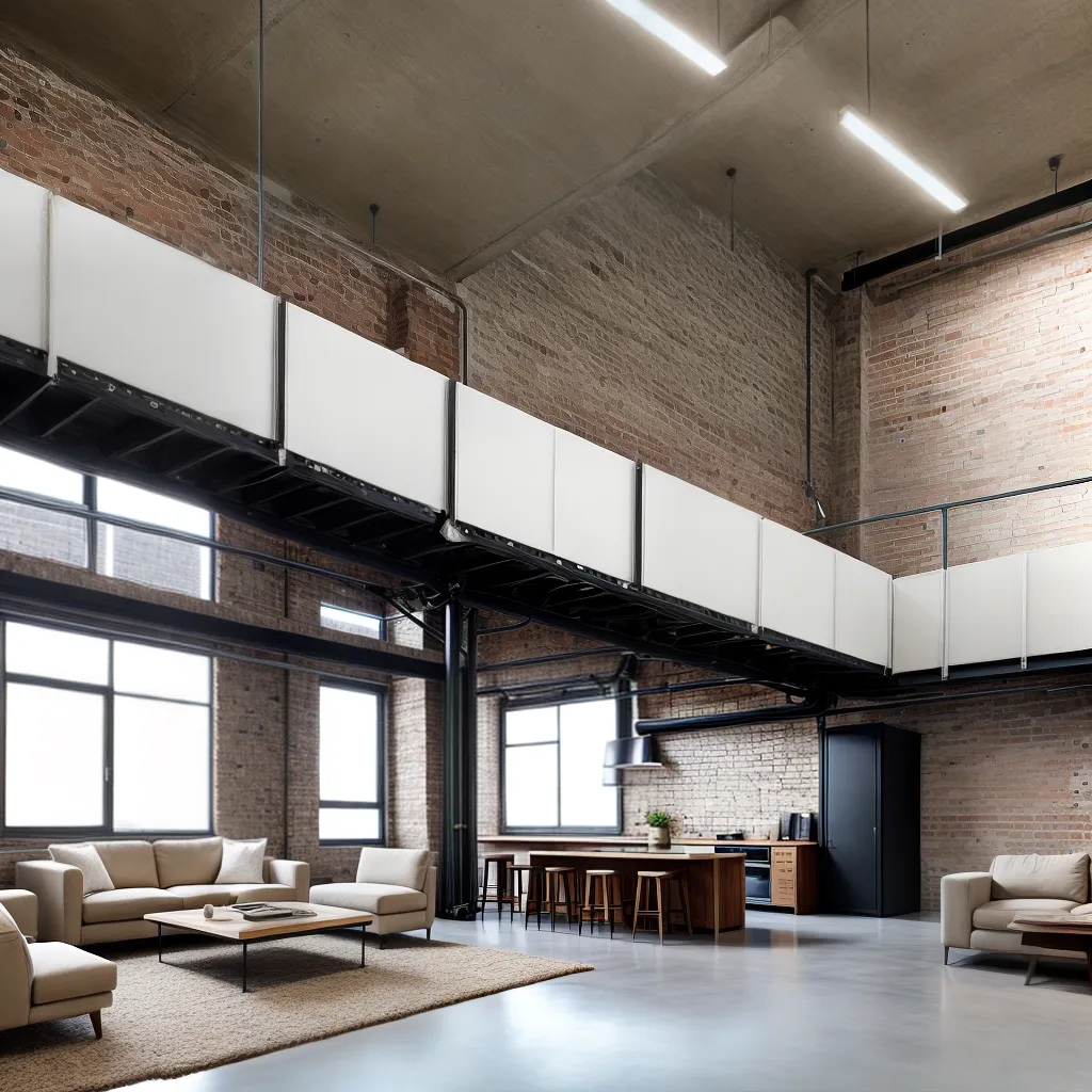 loft industrial minimalista tijolos moveis