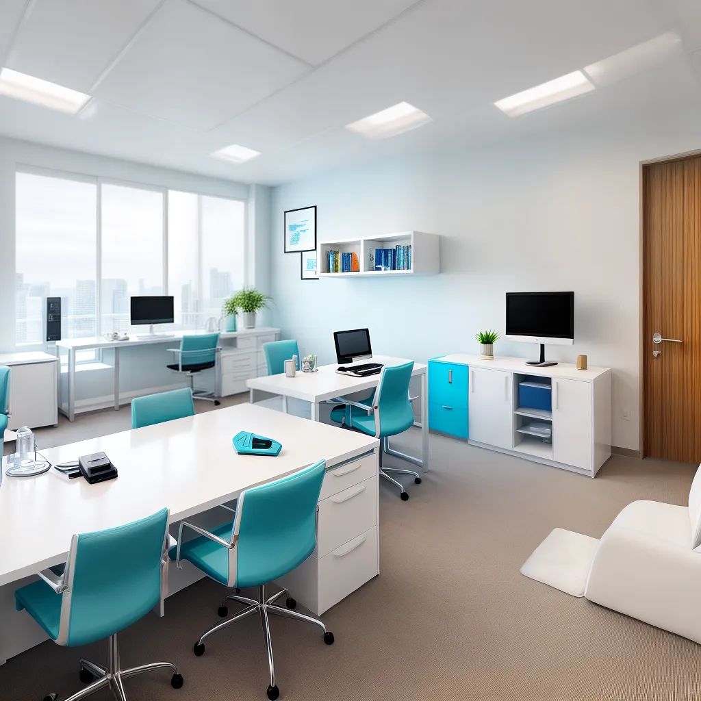consultorio medico moderno design clean