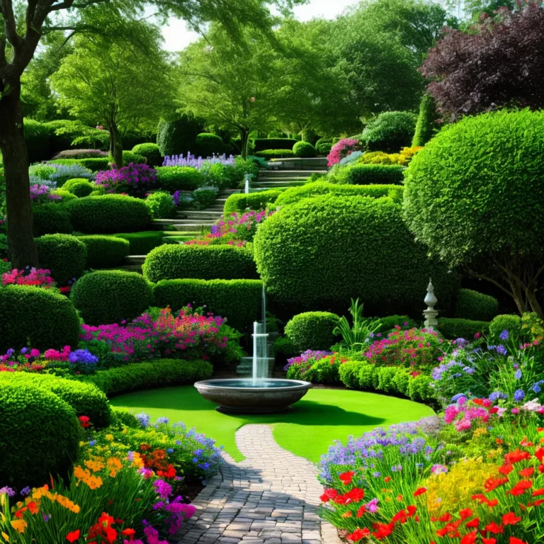 Cores na decoração de jardins: como escolher