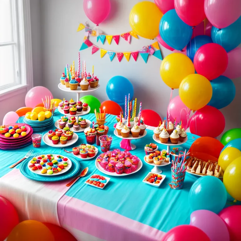 Cores na decoração de festas infantis: como escolher