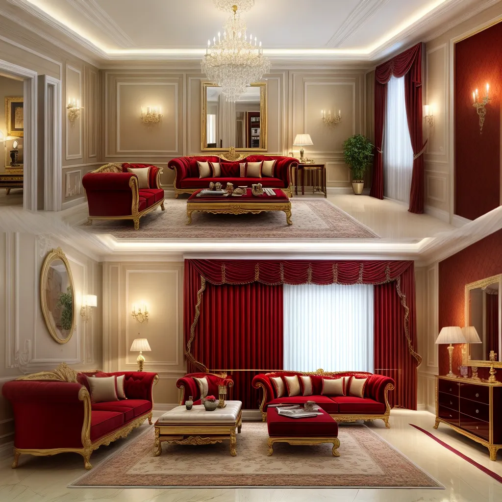 sala decorada classica