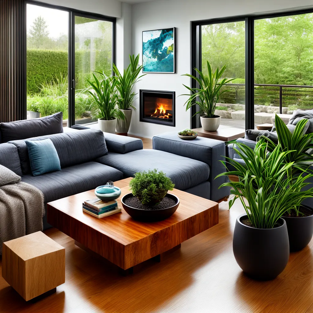 sala zen elementos feng shui