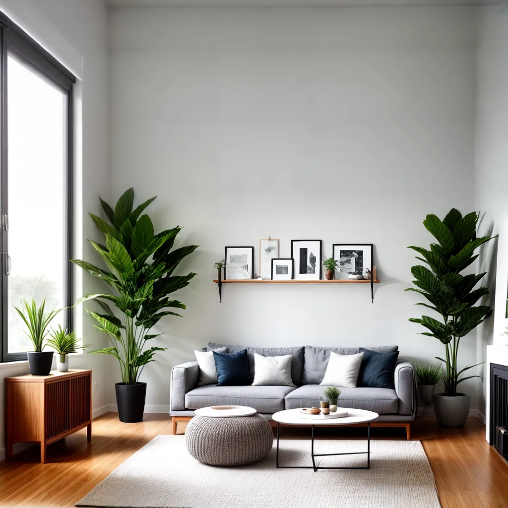 sala minimalista luz natural