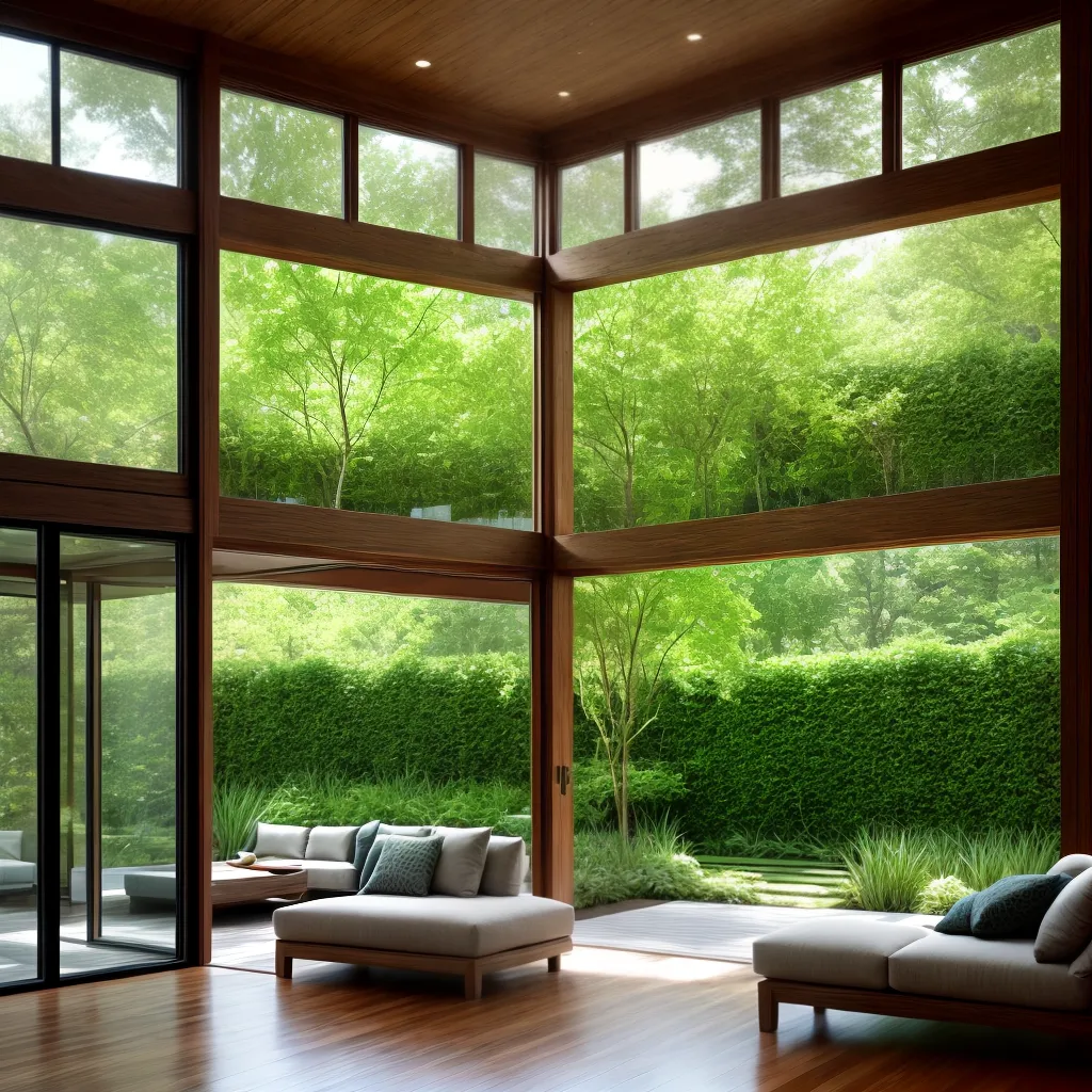 sala jardim natureza harmonia feng shui