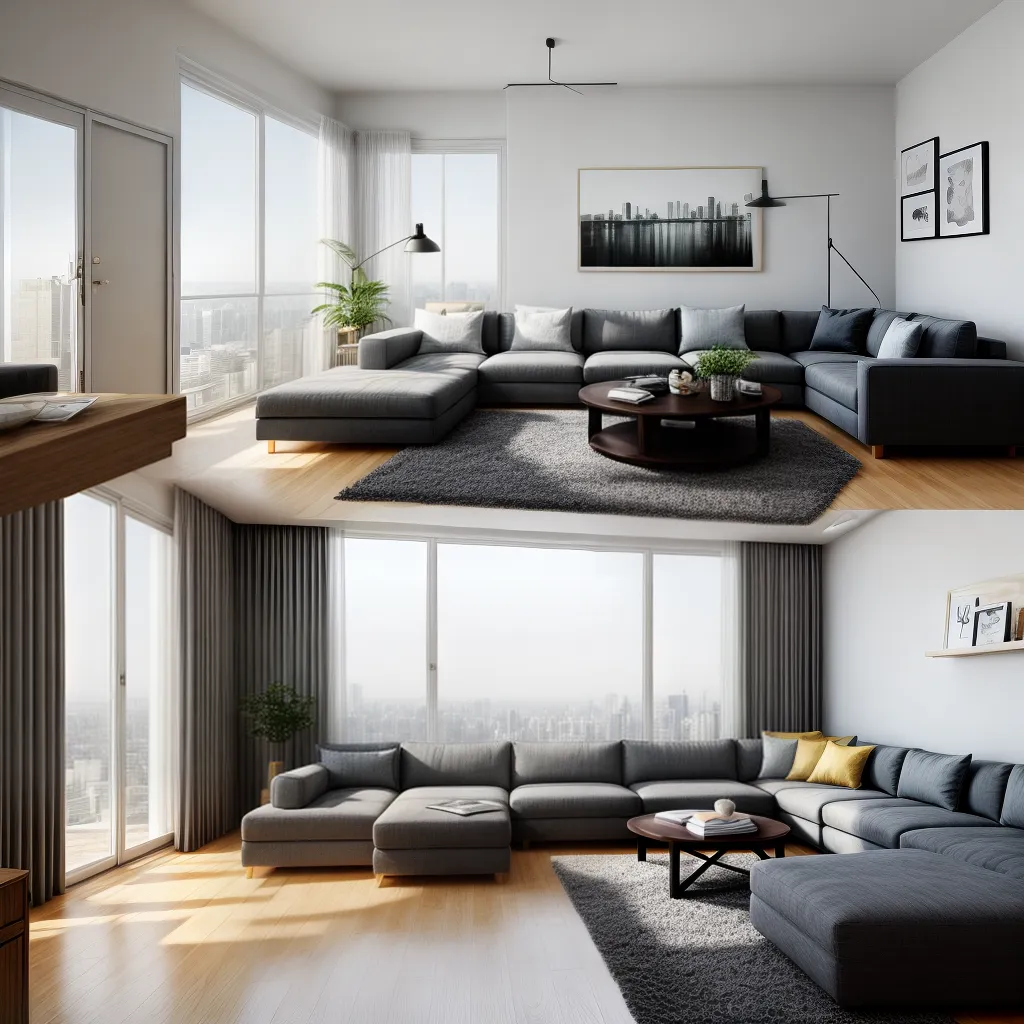 sala estar feng shui formas