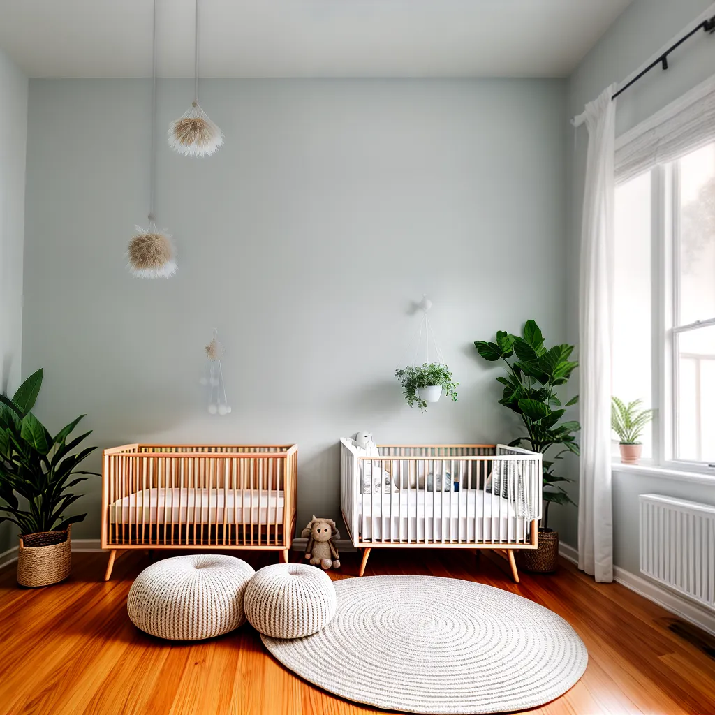 quarto infantil colorido natureza tranquilidade