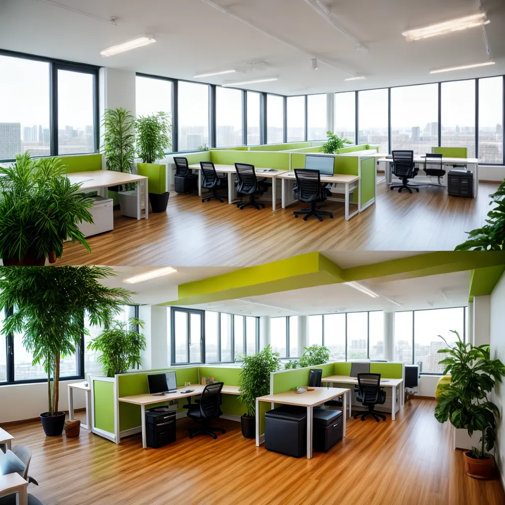 coworking espaco natural luz plantas