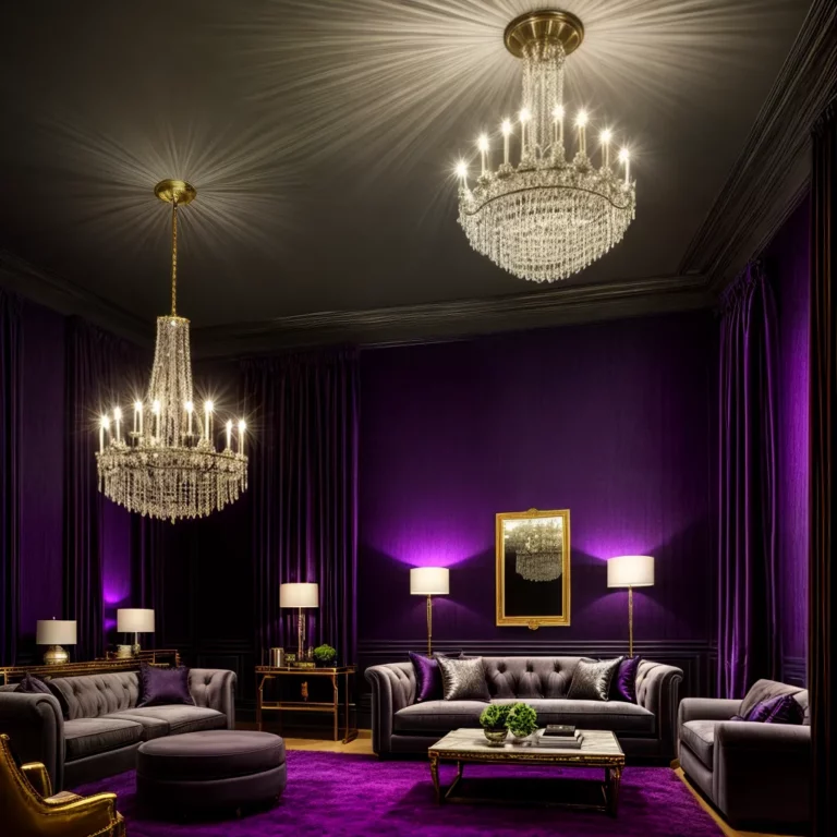 Decoração com tons de roxo: como criar um ambiente misterioso