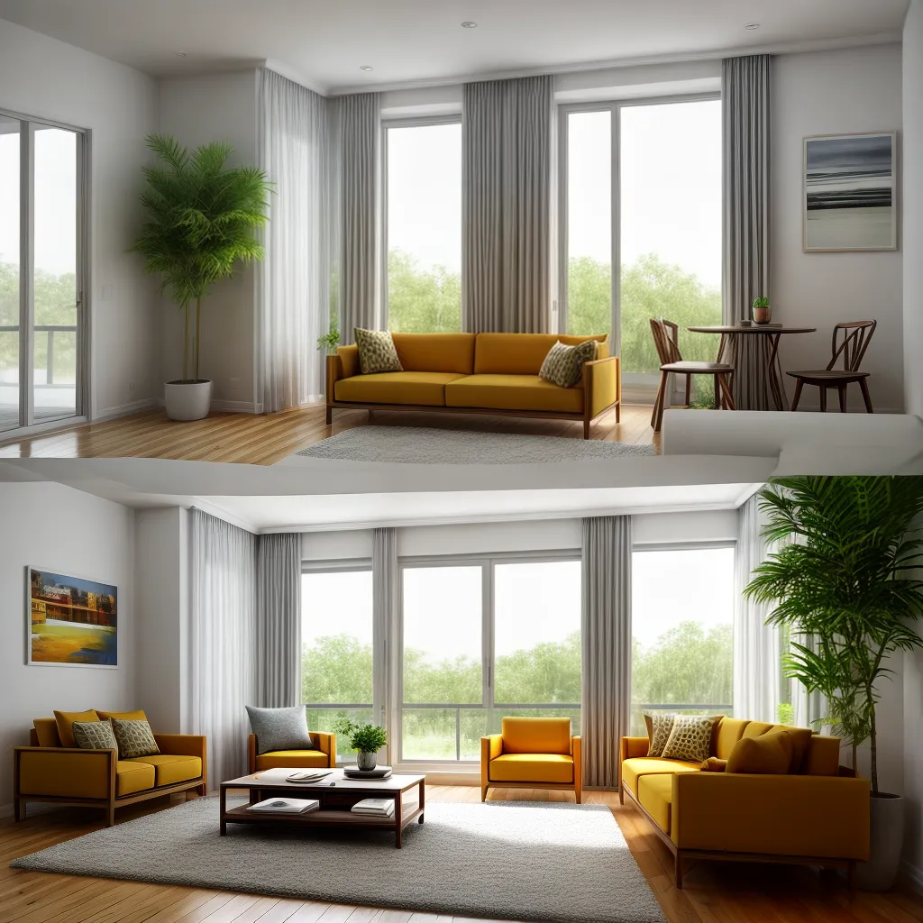 sala luz natural plantas decoracao