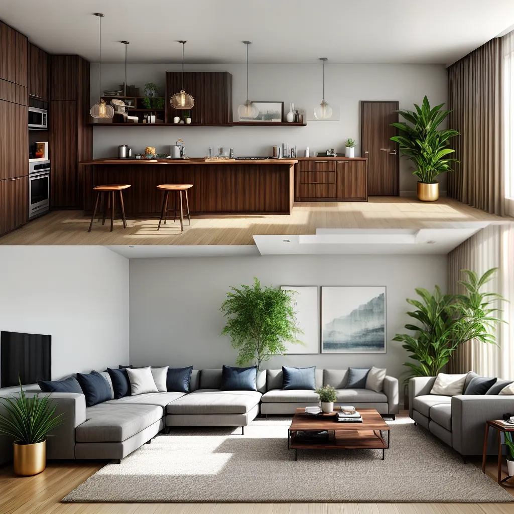 sala harmonia decoracao natureza produtividade