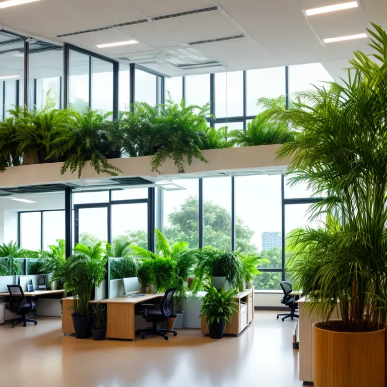 Plantas que ajudam a melhorar o ambiente de trabalho