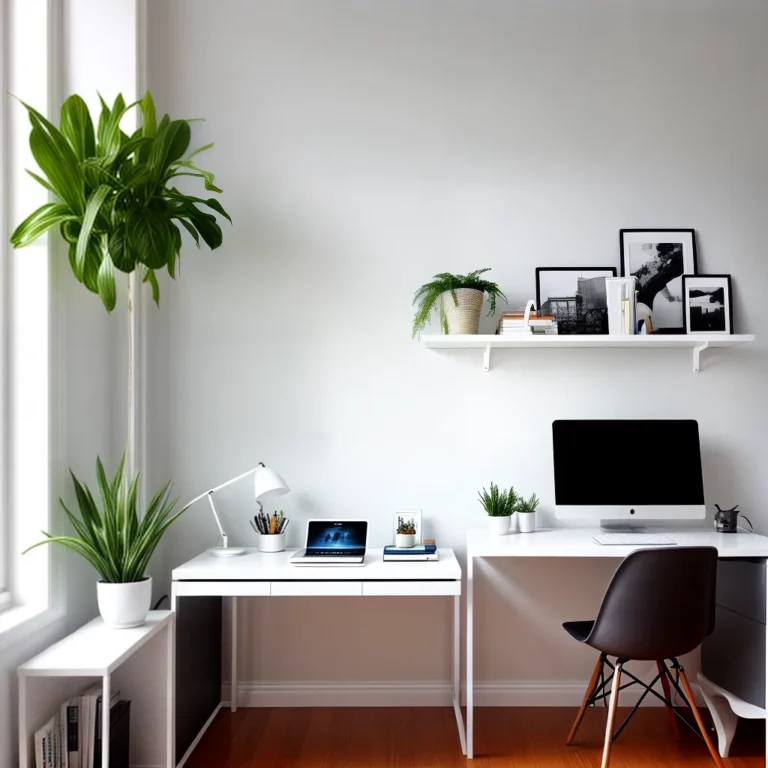 Ideias de decoração minimalista para home office