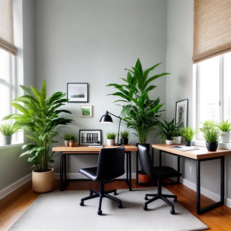 As melhores plantas para purificar o ar no home office