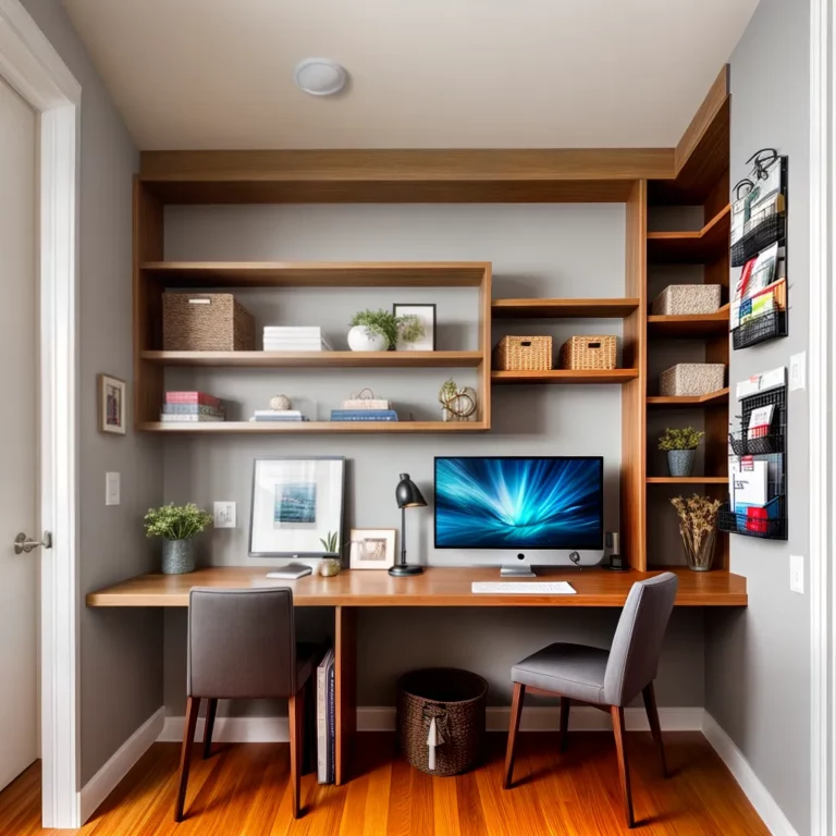 Transformando um closet em home office