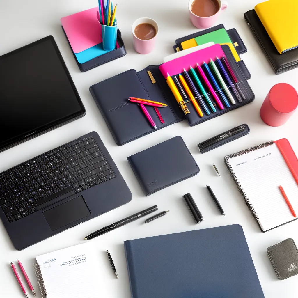 escritorio organizado estilo produtividade