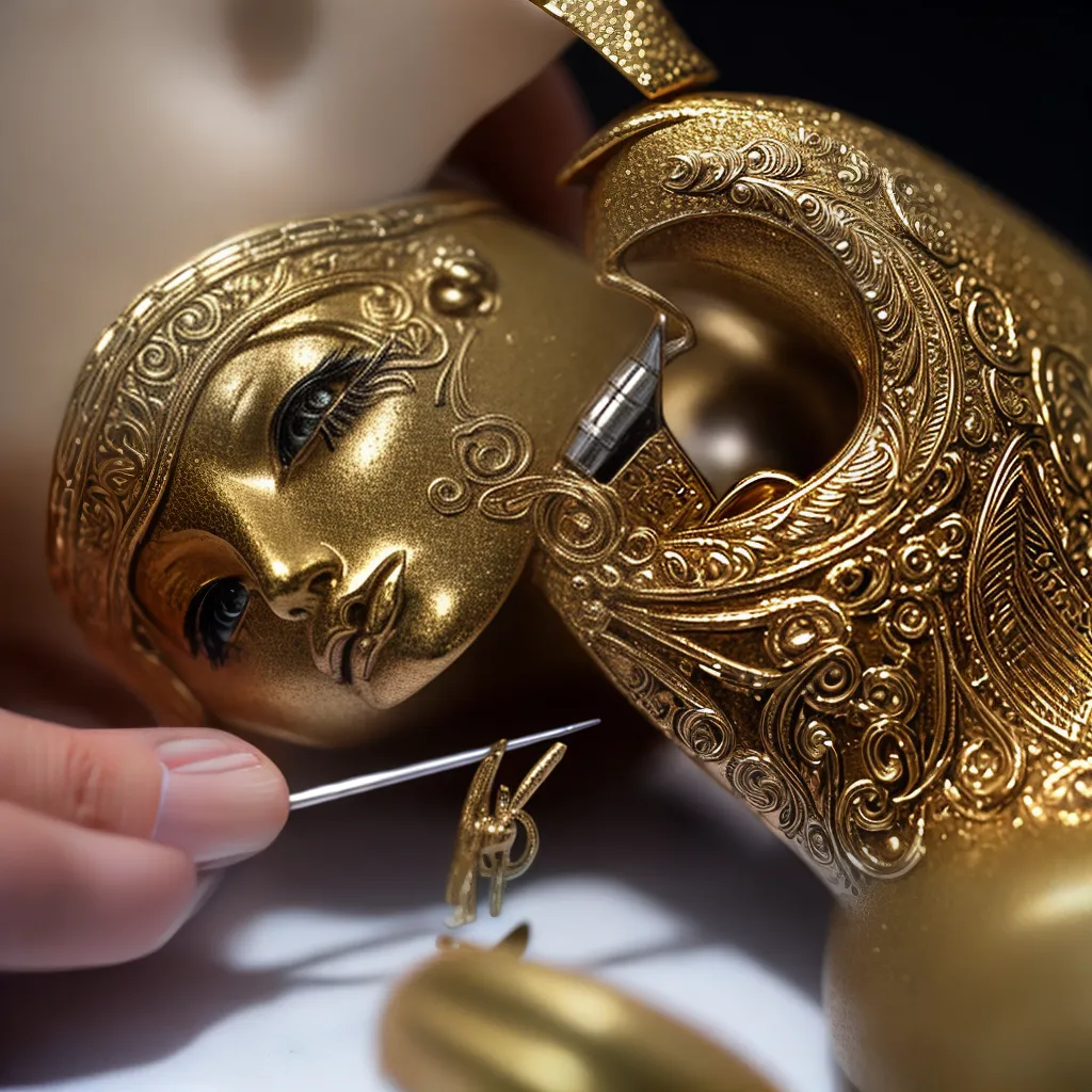 escultor arte cera detalhes ferramentas