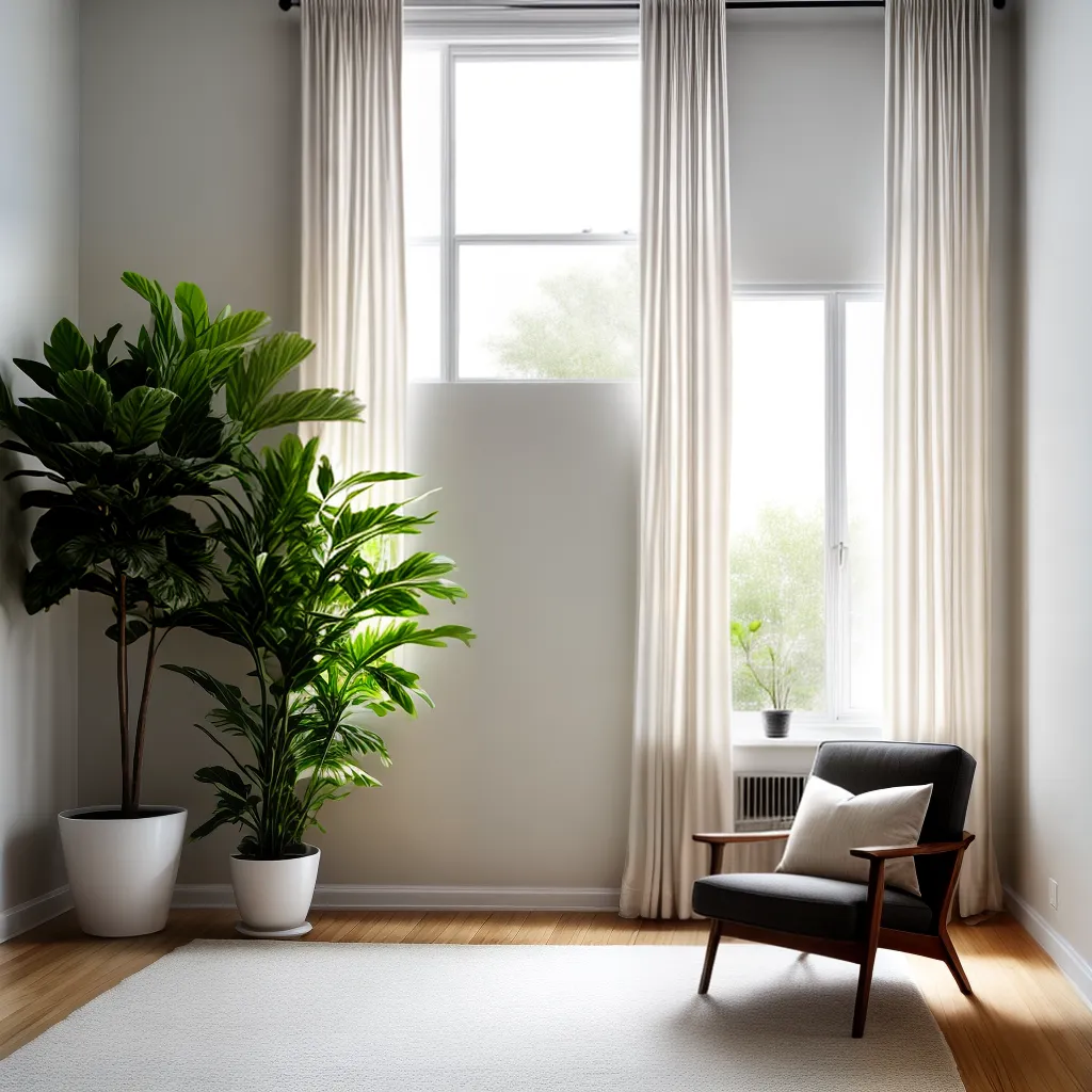 sala minimalista neutra luz tranquilidade