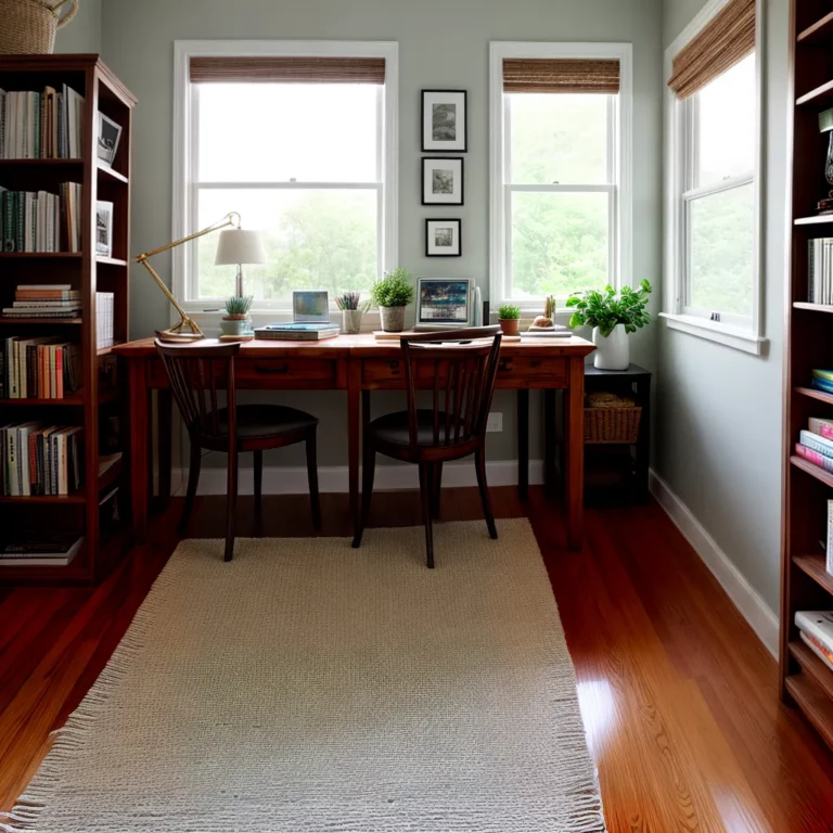 Como criar um home office com espaço para hobbies