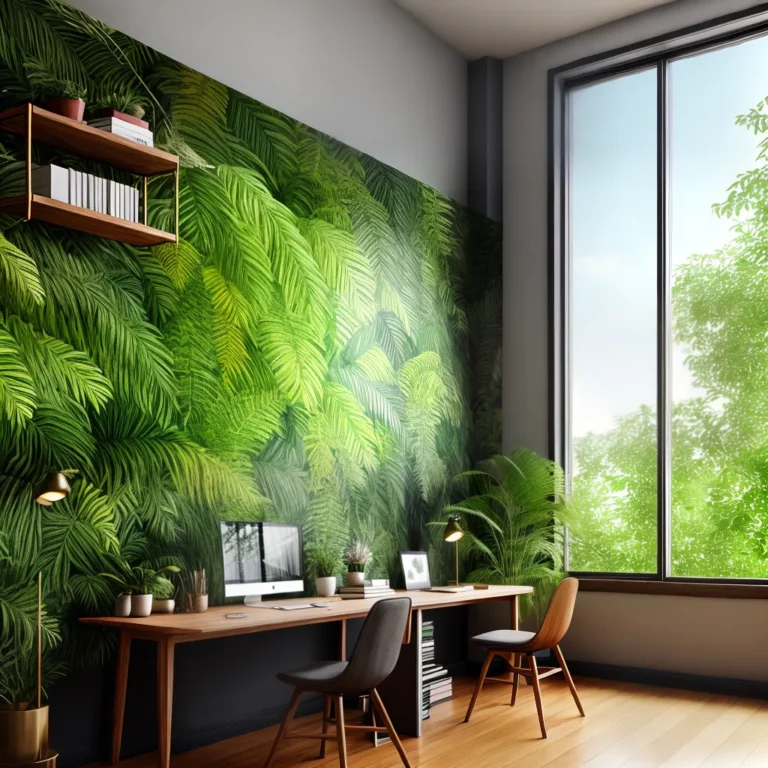 Home office com estilo jardim secreto: dicas e inspirações